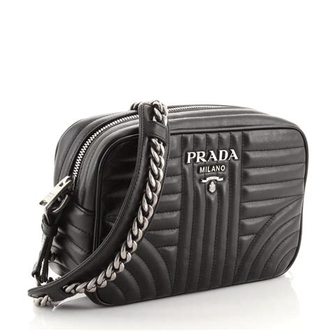 prada diagramme emblem bag|Prada diagramme camera bag.